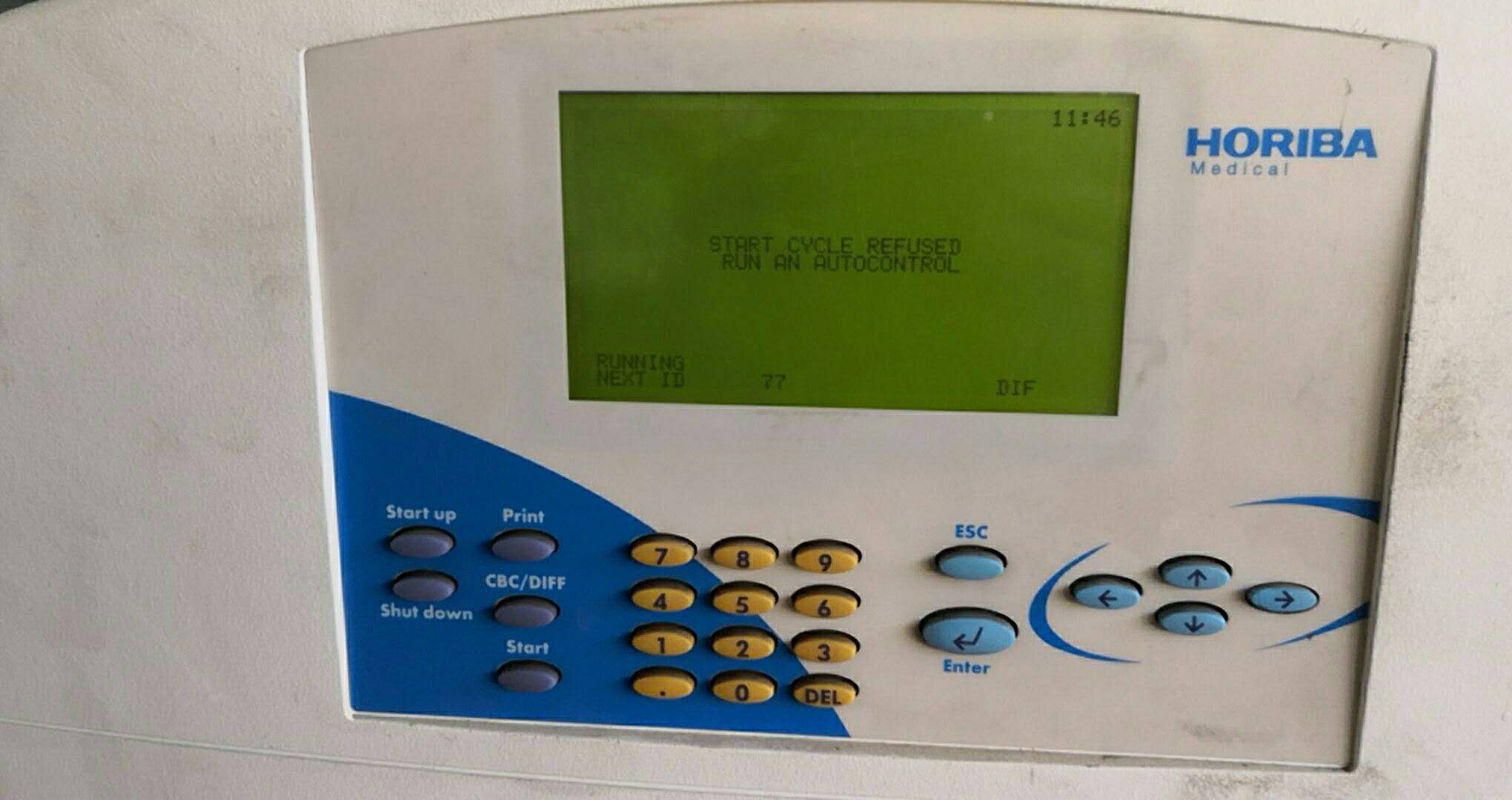 abx pentra 60 开机画面